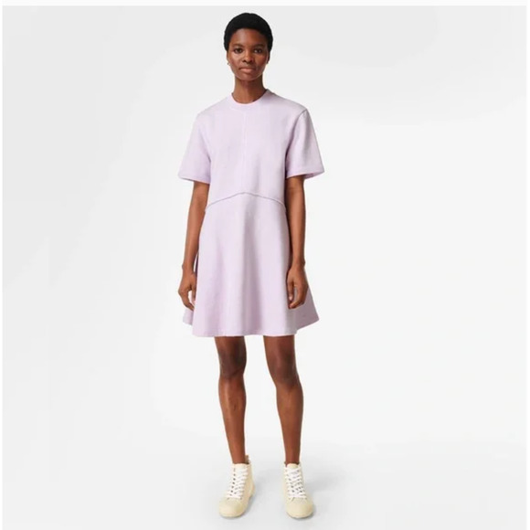 Sweaty Betty Revive T-Shirt Dress 0 2 Mistflower Purple Relaxed Comfy Loungewear - Picture 13 of 13